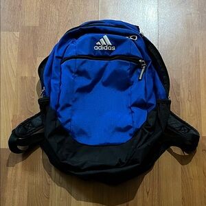Adidas Men's Backpack in Blue and Black